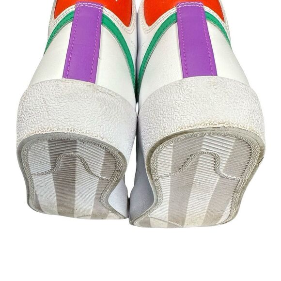 NIKE Blazer Mid '77 Vintage "White/Stadium Green/Picante Red" High top Size 6.5 - Picture 11 of 16